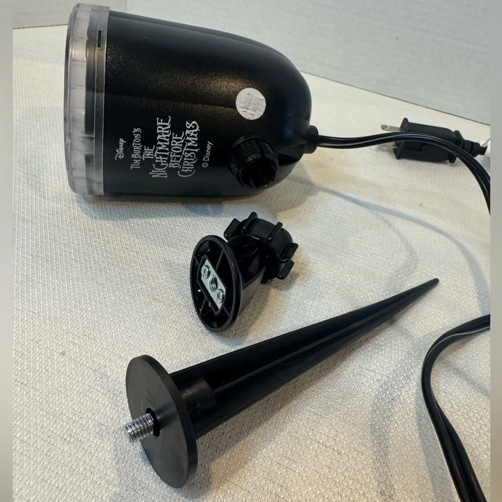 Disney Tim Burton's Nightmare Before Christmas LED Whirl-A-Motion Projector